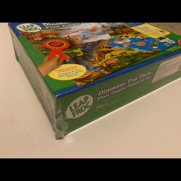 Leapfrog floor puzzle-dinosaur fun facts - Picture 4 of 5